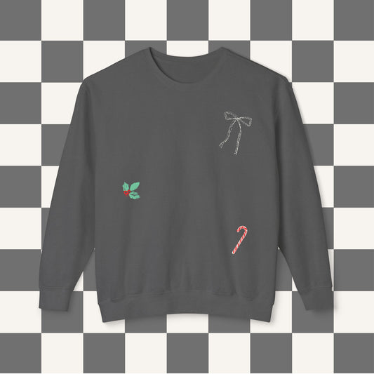 Sweet Dreams of Holly & Ribbon Sweatshirt