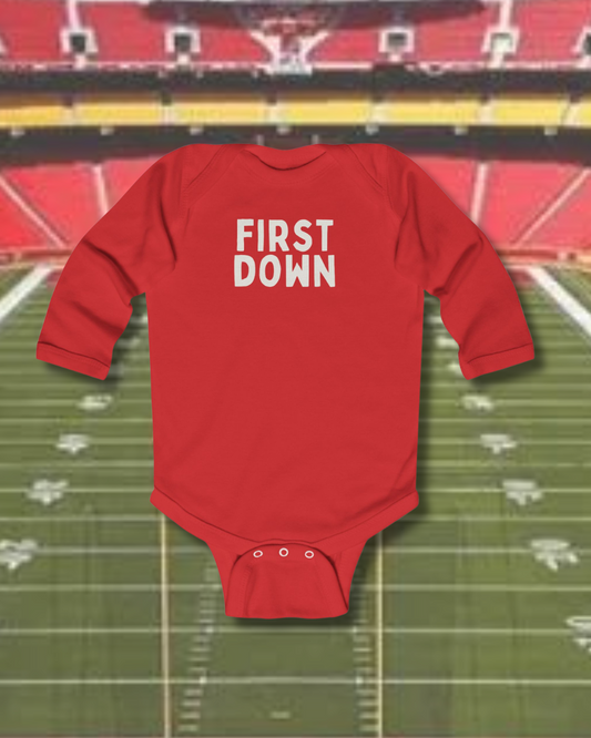 First Down Onesie