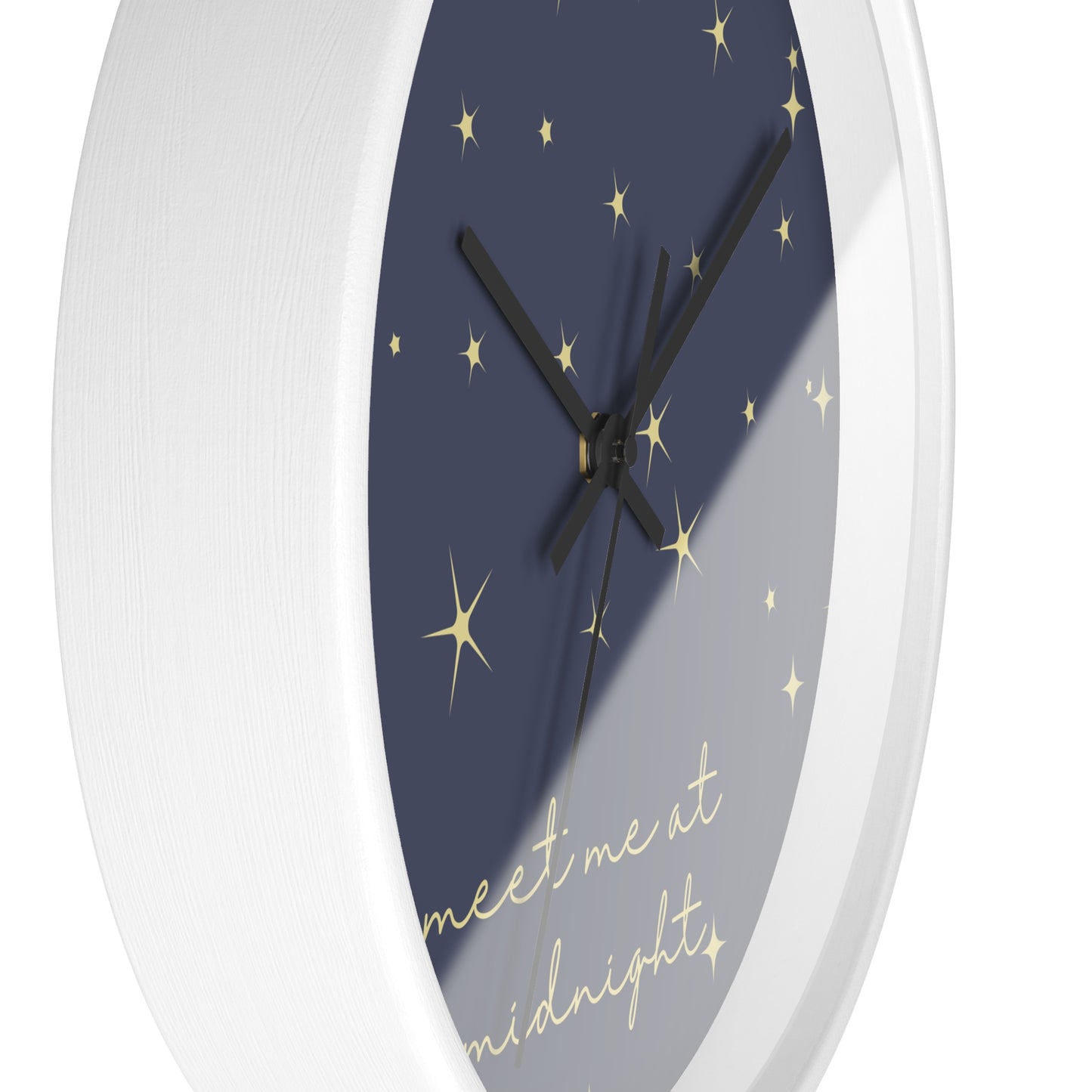 Midnights Clock | Night Time Blue