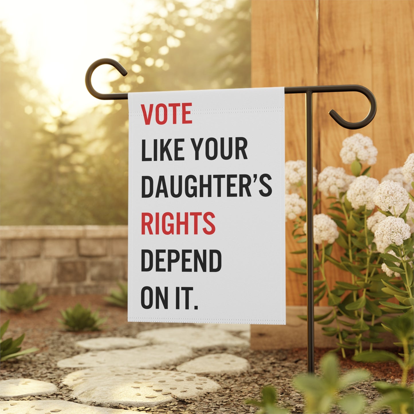 Vote Like Your Daughter's Rights Depend On It Election Yard Sign