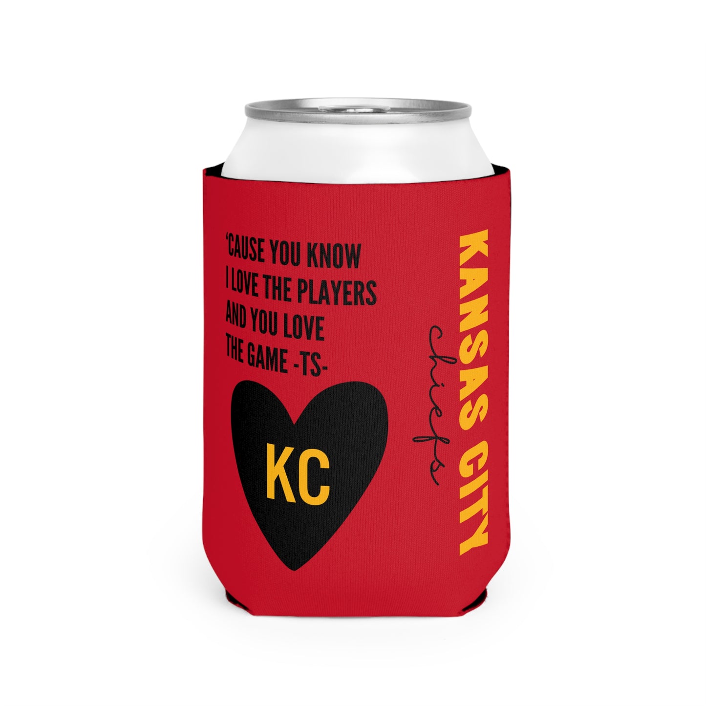 Kansas City Swiftie Game Day Koozie