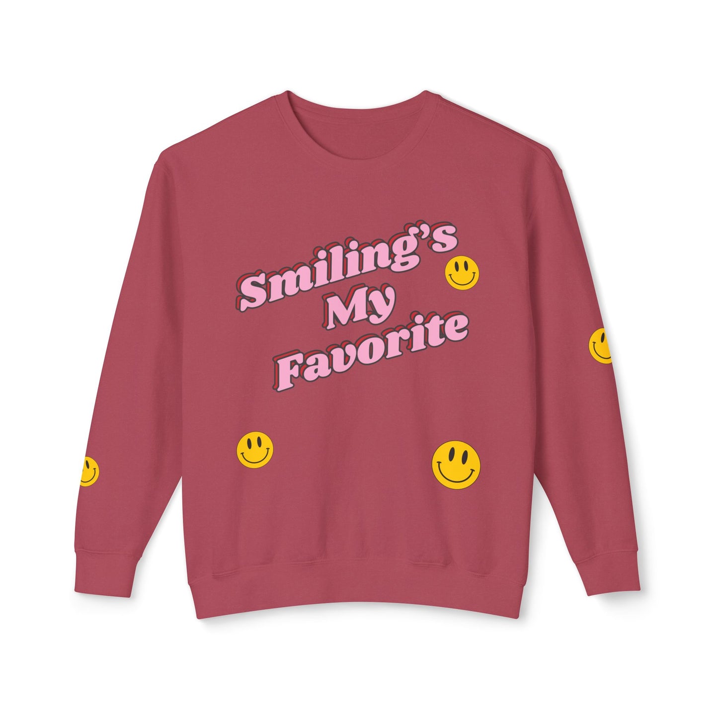 Smiling's My Favorite Sweatshirt