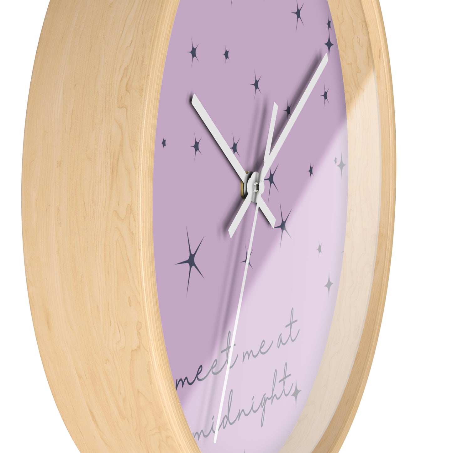 Midnights Clock | Lavender