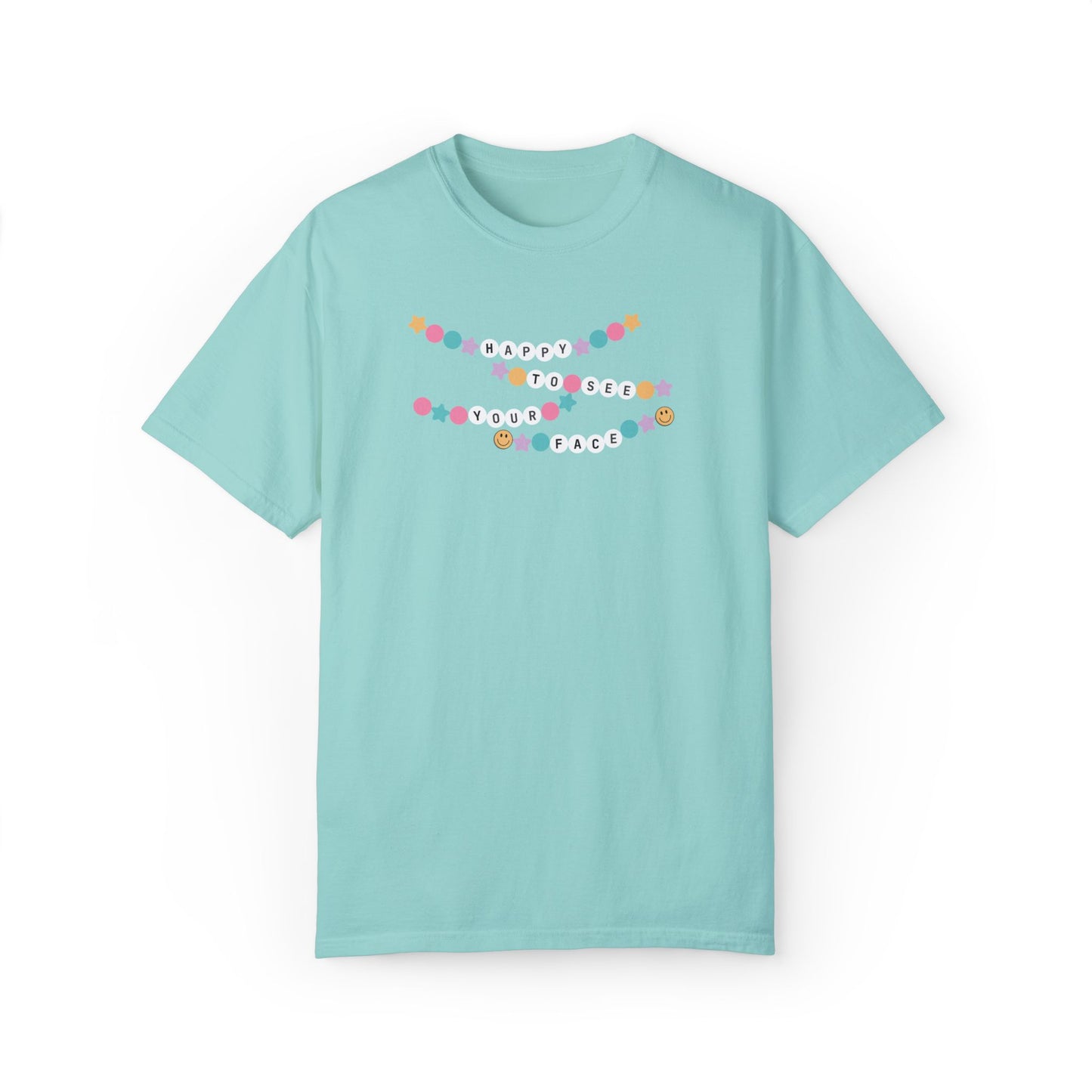 Happy To See Your Face Friendship Bracelet Tee