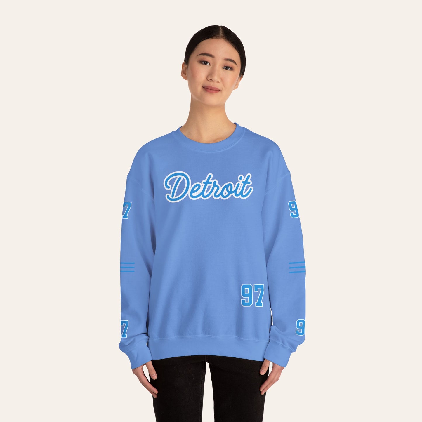 Detroit Football Retro Sweatshirt