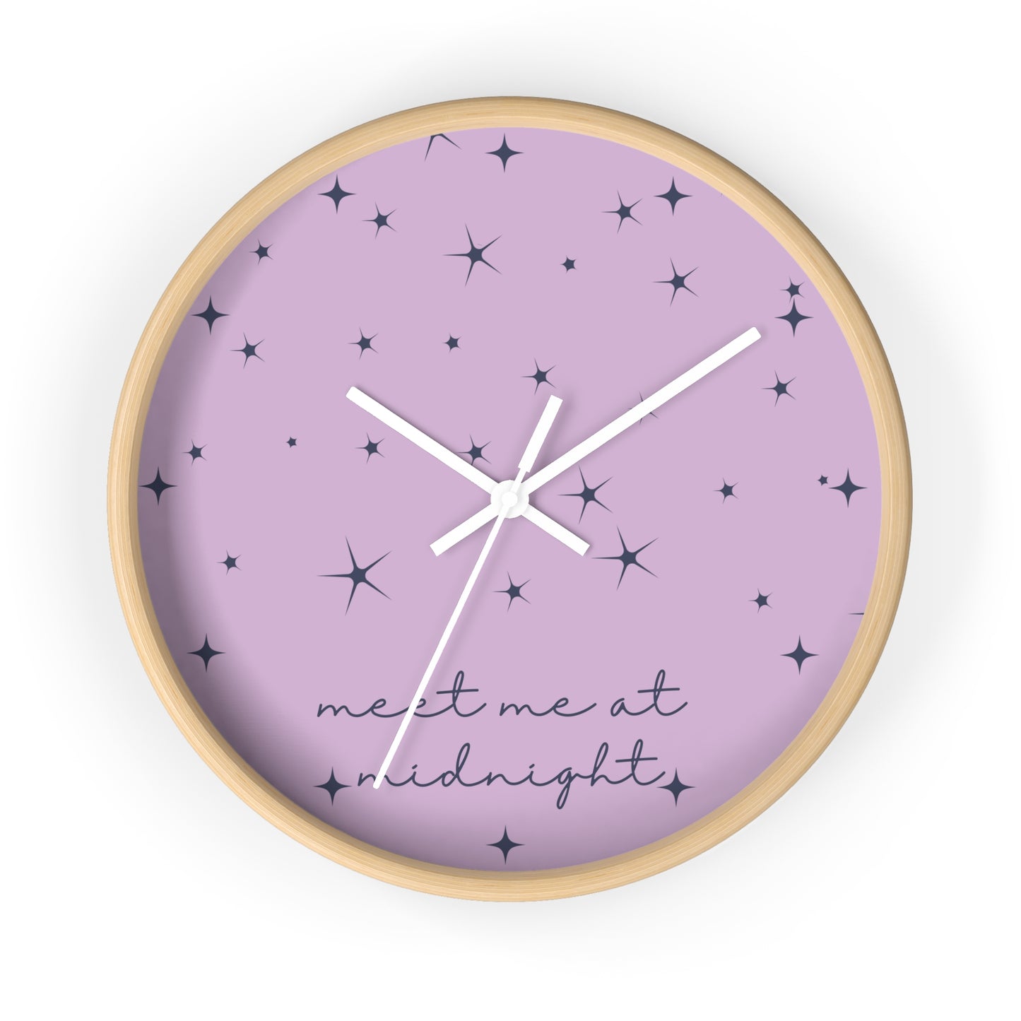 Midnights Clock | Lavender