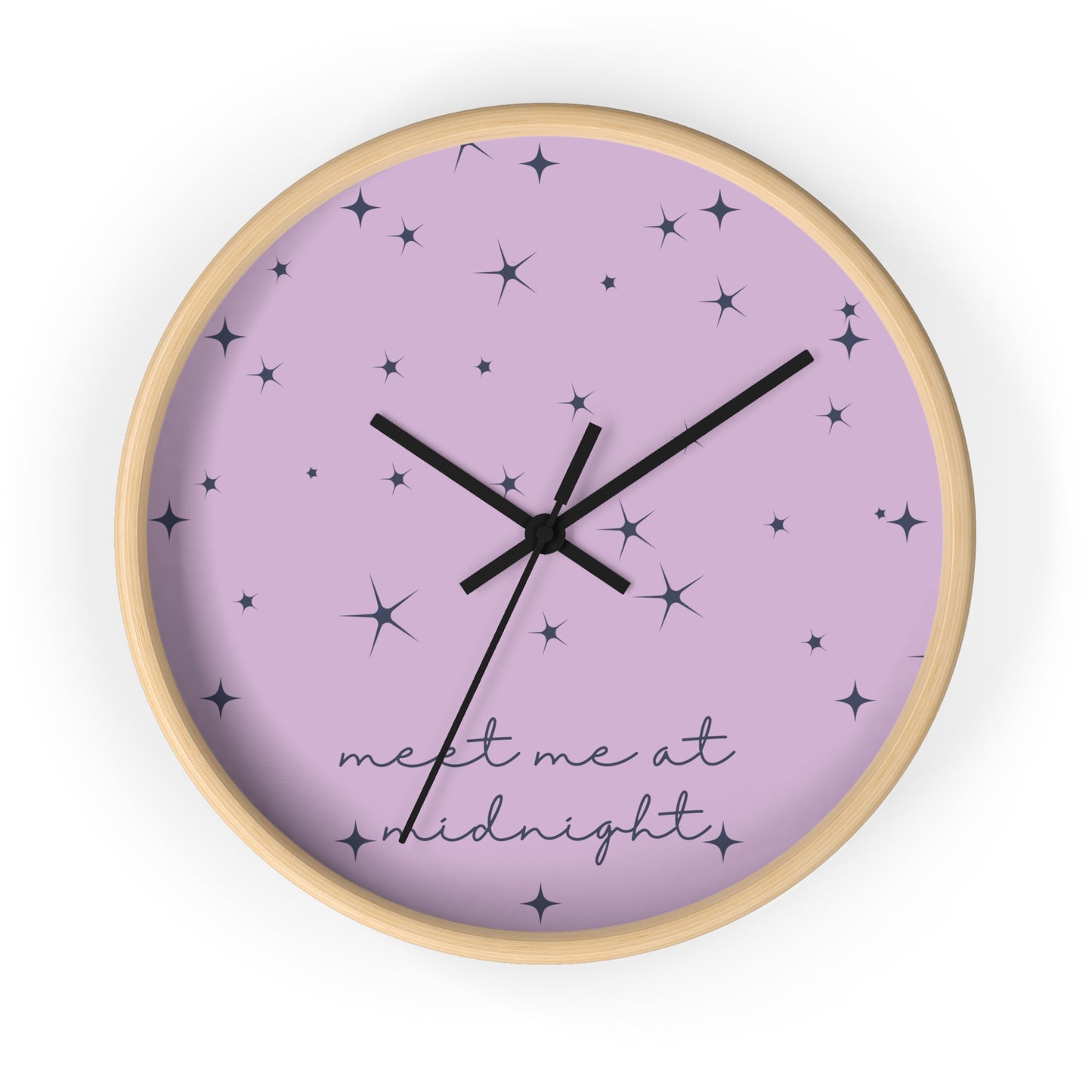 Midnights Clock | Lavender