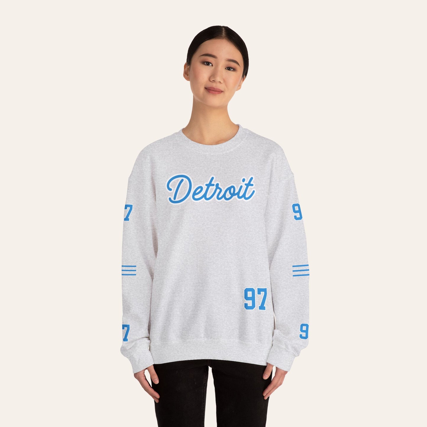 Detroit Football Retro Sweatshirt