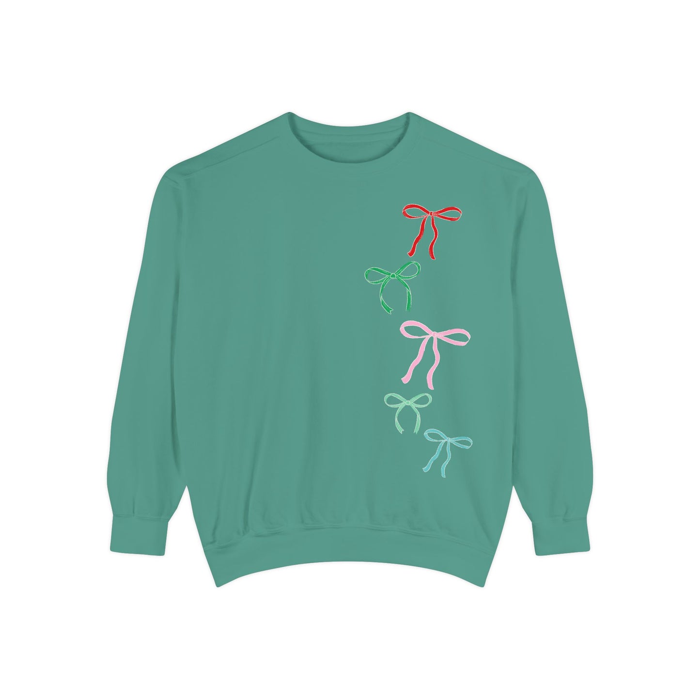 Coquette Christmas Bows Sweatshirt