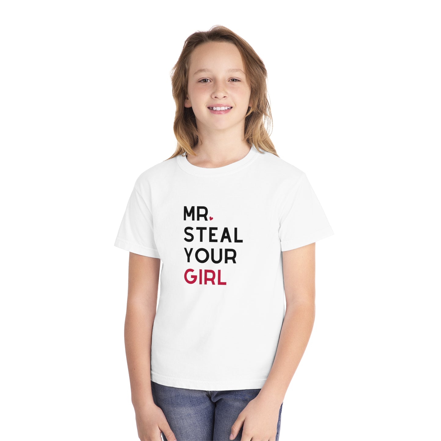 mr steal your girl kids tee