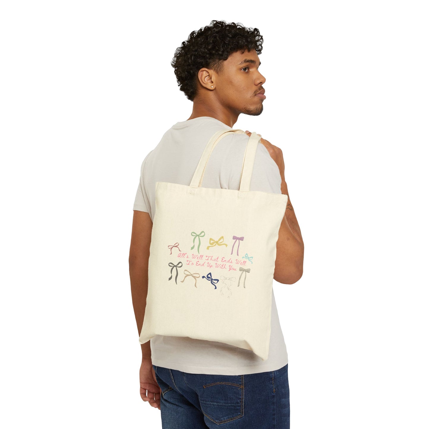 Lover Bow Tote Bag