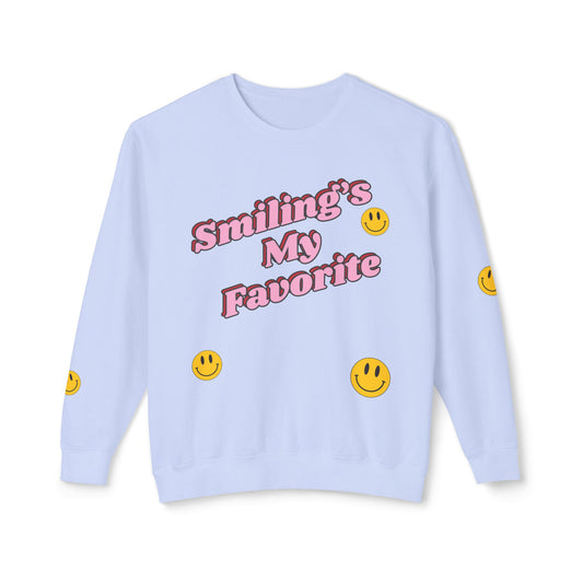 Smiling's My Favorite Sweatshirt