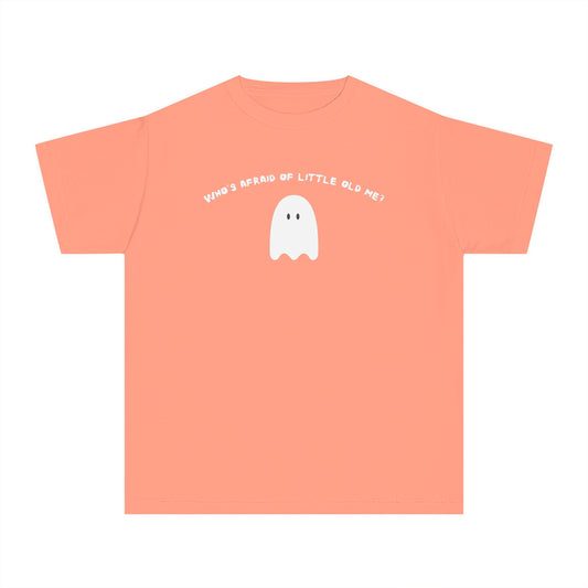 Who's Afraid Of Little Old Me Cute Ghost Tee (Youth)