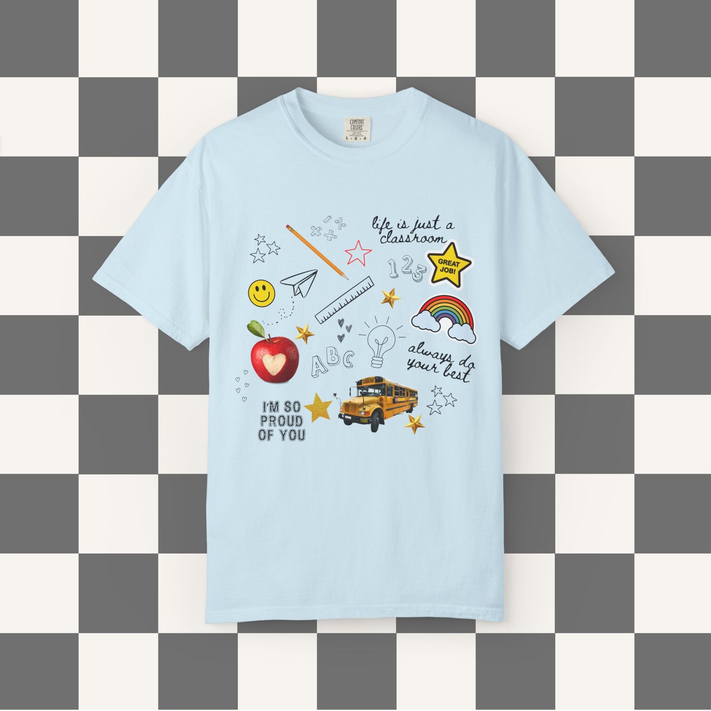 Teacher Collage Tee