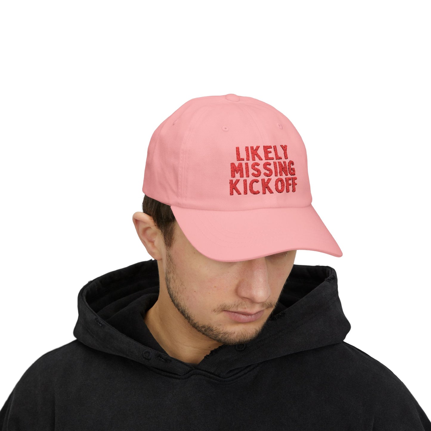 Likely Missing Kickoff Dad Hat | Embroidered Hat, Game Day Hat, Cute Game Day, Game Day Outfit, Tailgate Outfit, Funny Football