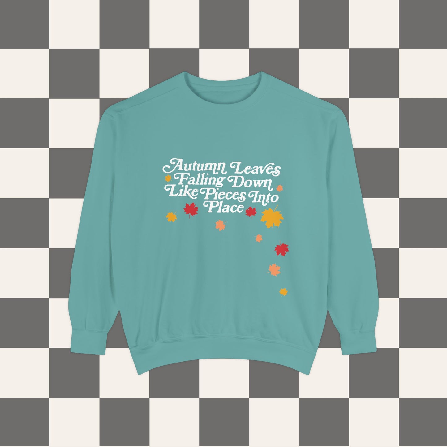 Autumn Leaves Falling Down Sweatshirt