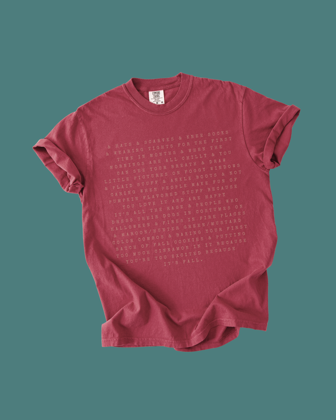 Taylor's Tumblr Post About Fall Shirt