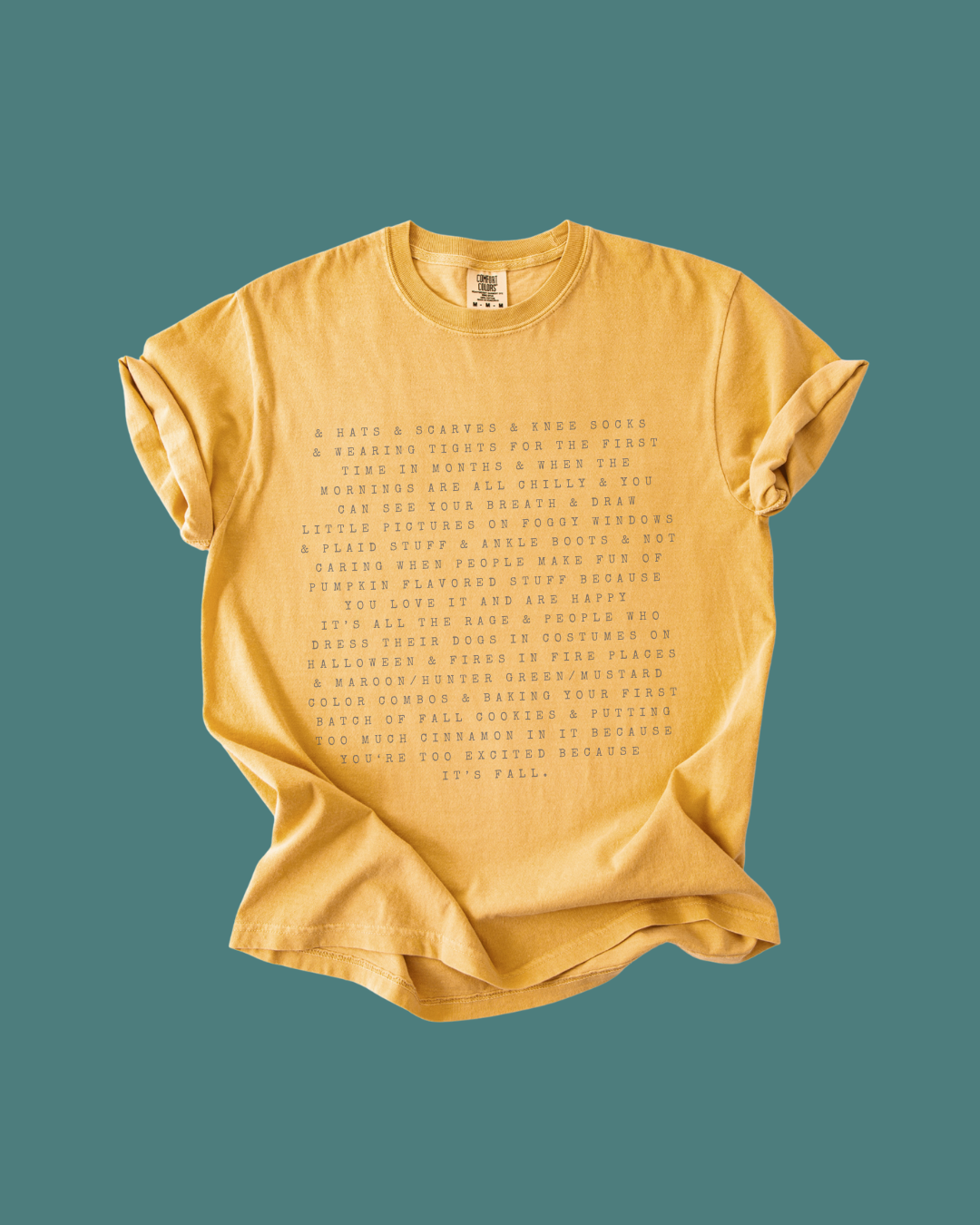 Taylor's Tumblr Post About Fall Shirt