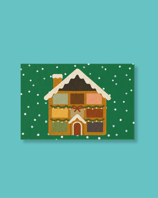 Lover Gingerbread House Doormat