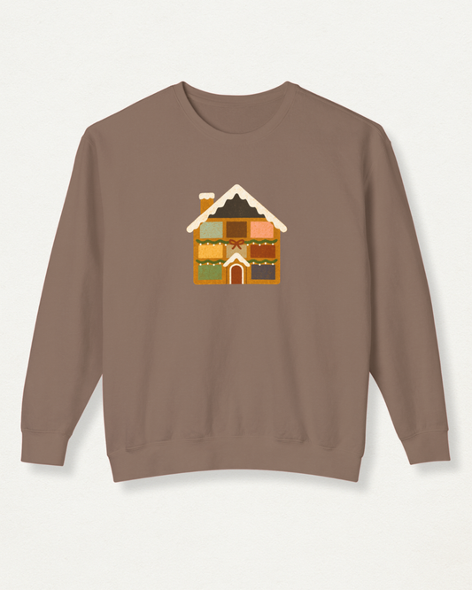 Lover Gingerbread House Sweatshirt