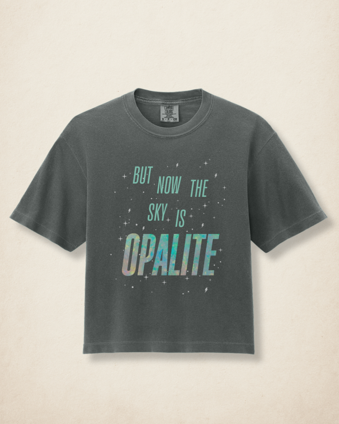 Opalite Cropped Tee
