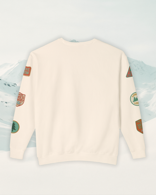 Pine Ridge Ski Club Patch Sweatshirt